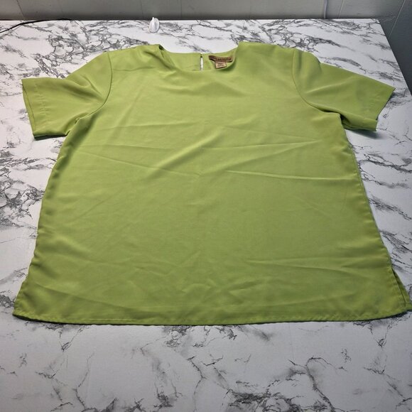 Bundle #27 Woman's Large Mixed Brands Tops Blouses Sweaters ( Flawed ) - Picture 3 of 15